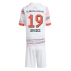 Bayern Munich Alphonso Davies #19 Replica Away Minikit 2025-26 Short Sleeve (+ pants)